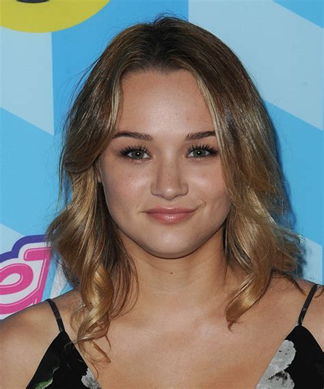 Hunter King Medium Wavy Dark Blonde Hairstyle