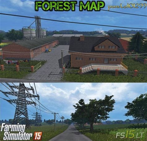 Forest Map V 10 Fs15 Mods Fs15lt