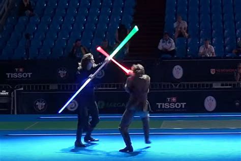 Lightsaber Dueling Classes - 103.7 THE LOON