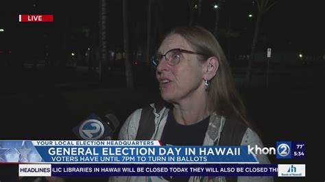 Hawaii Voters Share Why Theyre Voting On Election Day Pt1 Youtube