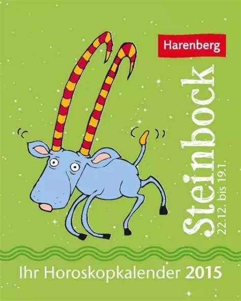 Steinbock Mini Sternzeichenkalender Ihr Horoskopkalender Robert