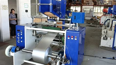 Automatic Aluminum Foil Rewinding Machine