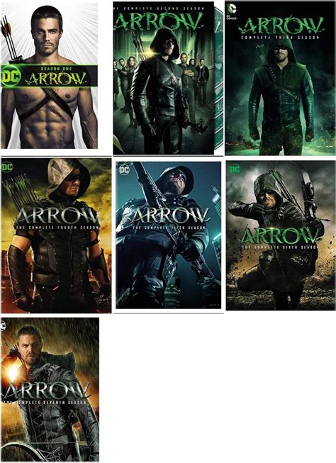 Arrow Complete Series Seasons 1 7 Dvd The Complete Collection 35 Disc