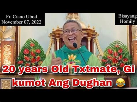 November 7 2022 Gi Kumot2 Ang Dughan 20 Years Okd Txtmate Padre