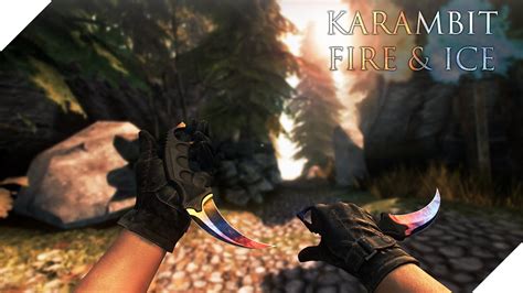 CS GO Knife Showcase Karambit Marble Fade Fire Ice FN YouTube