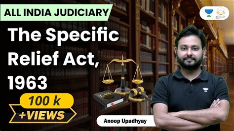 The Specific Relief Act 1963 All Judiciary Exams Anoop Upadhyay