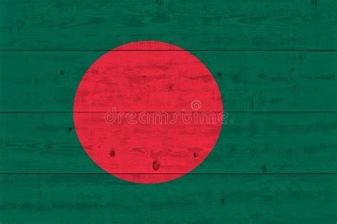 Bangladesh Flag Old Wall Texture Stock Photos Free Royalty Free