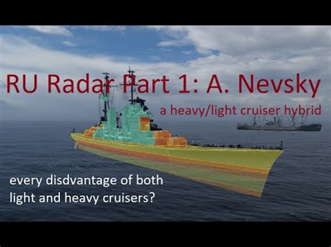 A World Of Warships Roundup RU Radar Part 1 A Nevsky YouTube