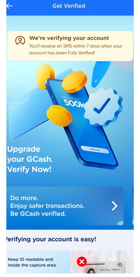 My Gcash Verification Is Stuck On We Re Verifying Your Account R