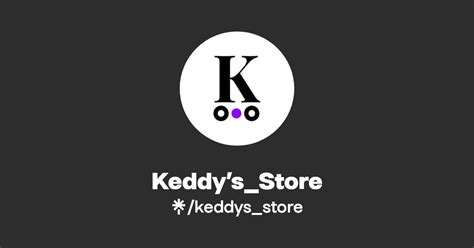 Keddys Store Twitter Instagram Facebook Tiktok Linktree