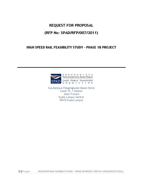 Pdf Rfp Hsr Feasibility Study Phase B Version Dokumen Tips