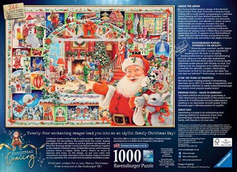 Ravensburger Christmas Is Coming Limited Edition 1000 Piece Puzzle The Puzzle Collections