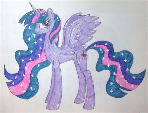 Alicorn Twilight - Traditional Art by IshioShima on DeviantArt