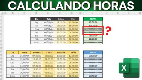 Como Calcular Horas No Excel Soma De Horas E Horas Negativas