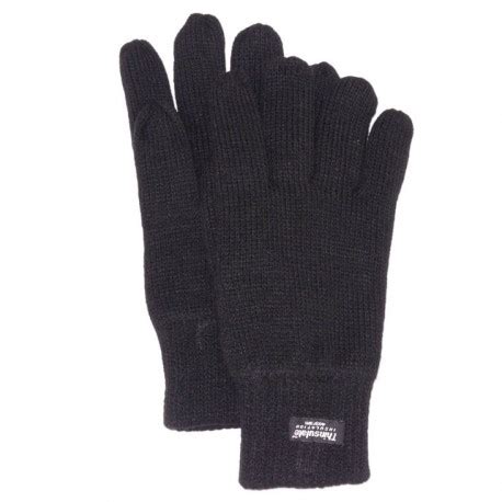 Gants Noir Doubl S Thinsulate Gants Laine Homme Et Femme Livr En H