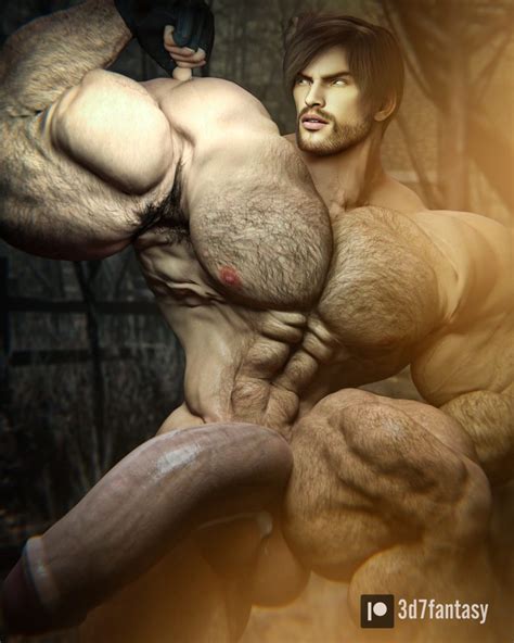 Resident Evil Porn Hentai Muscular Arms Hyper Biceps Muscular Legs