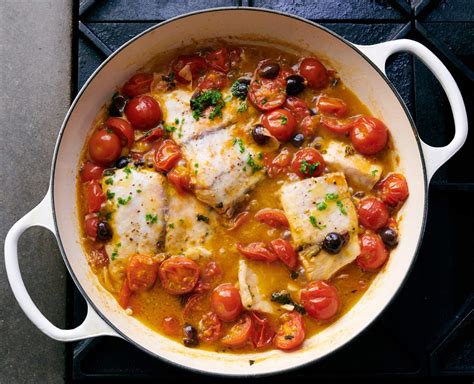 Barramundi With Tomatoes And Olives The Better Fish Barramundi By