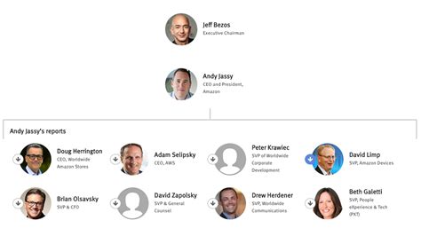 Amazon Org Chart Company Structure Hierarchy The Information