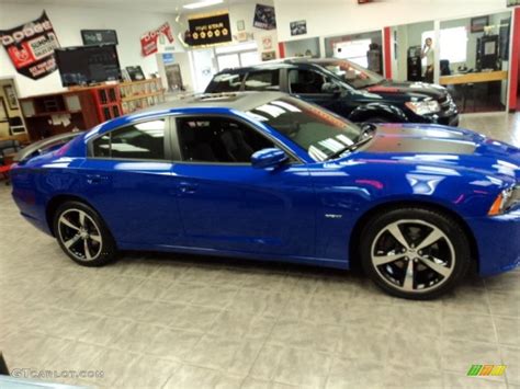 2013 Daytona Blue Pearl Dodge Charger R T Daytona 81349498 Photo 2 Car Color