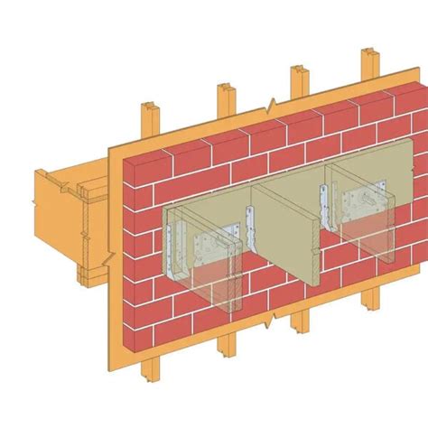 Simpson Strong Tie Bvlz Zmax Galvanized Brick Veneer Ledger Connector 4 Pack Schillings