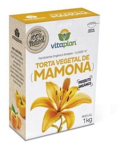 Fertilizante Natural Torta Vegetal De Mamona Kg Vitaplan