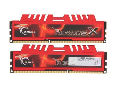 G SKILL Ripjaws X Series 32GB 4 X 8GB DDR3 1866 PC3 14900 Desktop