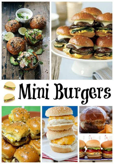 15 Mini Burgers Recipes to try this Summer - Thifty Mama Life