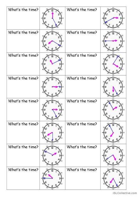 Write The Time English Esl Worksheets Pdf And Doc