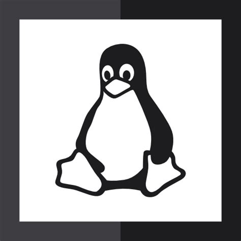 Linux Basic Straight Flat icon