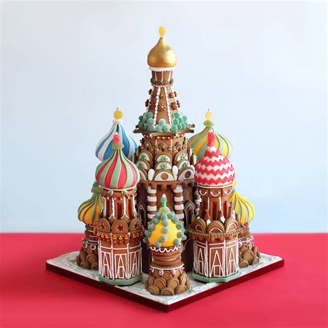 Lebkuchen Kathedrale St Basil Moskauthe Gingerbread St Basil