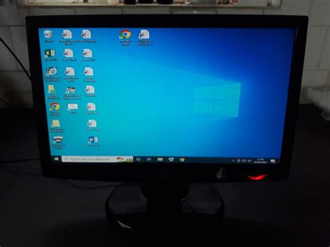 Monitor Hp Modelo W Se Pf L B Preto Funcionando Mercadolivre