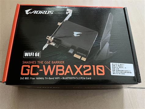 技嘉 AORUS GC WBAX210無線網卡開箱 拆解 Mobile01