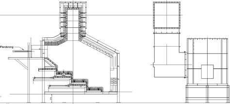 Incinerator Section Details Autocad Files Dwg Format Cad Drawing