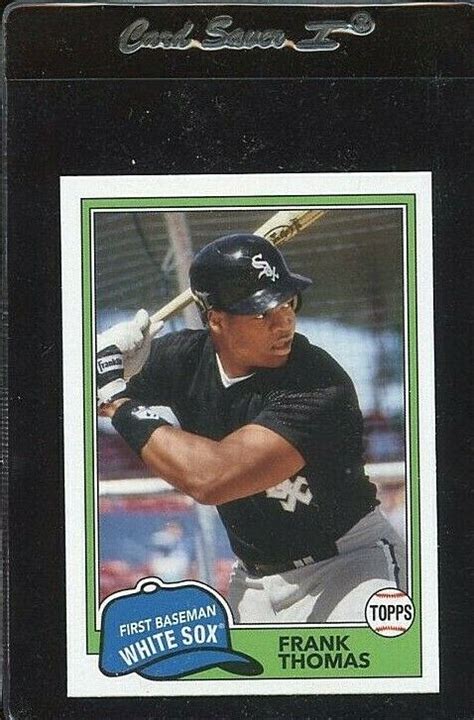 Topps Archives Frank Thomas Hof Chicago White Sox Ebay