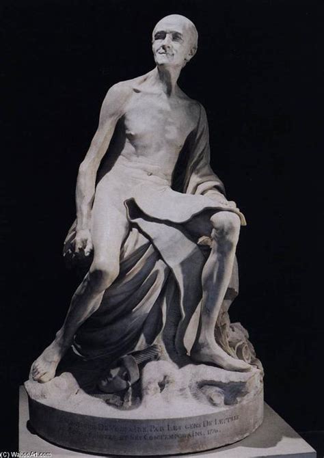 Riproduzioni Di Belle Arti Voltaire Nude Di Jean Baptiste Pigalle