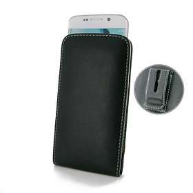 Best pris på PDair Leather Case Vertical Pouch Belt Clip for Samsung