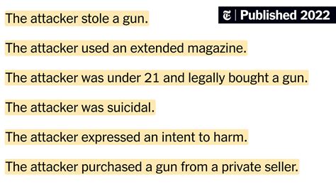 The Mass Shootings Where Stricter Gun Laws Might Have Made A Difference