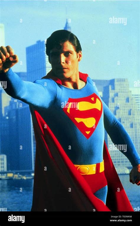 CHRISTOPHER REEVE, SUPERMAN, 1978 Stock Photo - Alamy