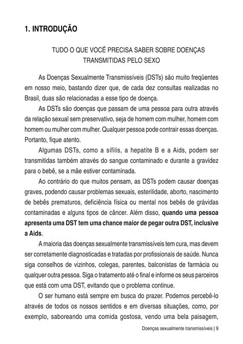 Qual A Chance De Pegar Dst Na Primeira Vez - Cartilha de DST | PDF