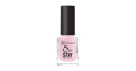 Dermacol 5 Day Stay Лак за нокти за жени 11 ml Нюанс 06 First Kiss