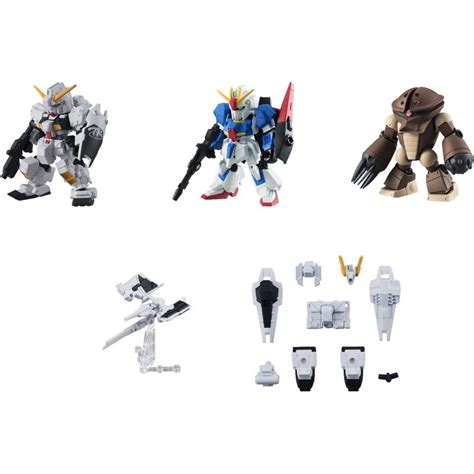 Mobile Suit Gundam Mobile Suit Ensemble 03 Set Of 5 Pieces 機動戦士ガンダム