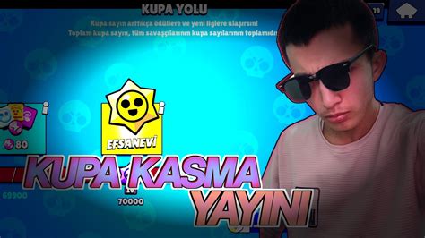 Gece Yayini Kupa Kasiyoruz Brawl Stars Youtube