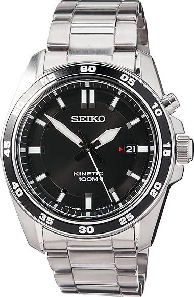 Seiko Kinetic Stainless Steel Watch Deals Ladorrego Ar