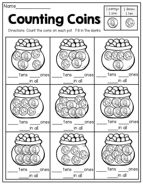 Money Counting Games For 1st Graders