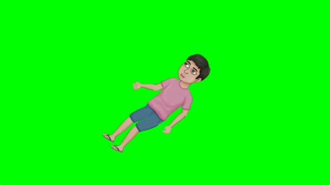 Falldown Back Ka Cartoon Creator Green Screen No Copyright Green