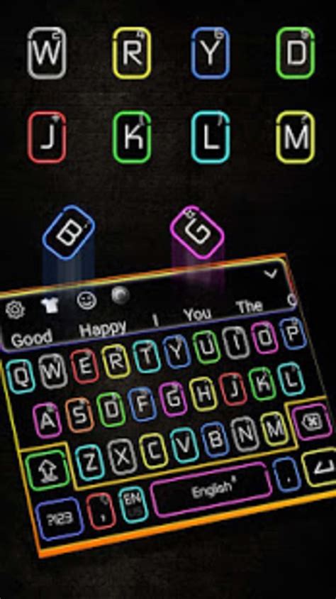 Neon Lights Sparkle Keyboard Theme Para Android Download