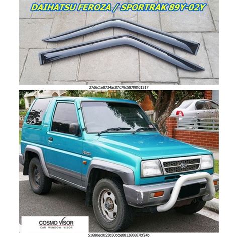 Daihatsu Feroza Sportrak Y Y Medium Door Visor Made In