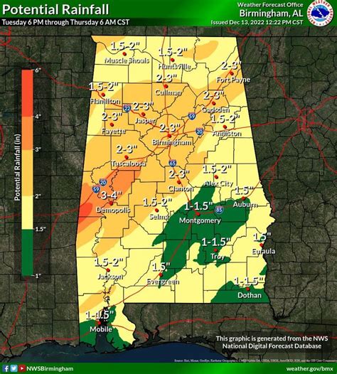 Severe Weather Risk Increases For Alabama On Wednesday