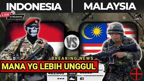 MILITER INDONESIA VS MALAYSIA MANA YANG LEBIH DI UNGGULKAN DUNIA