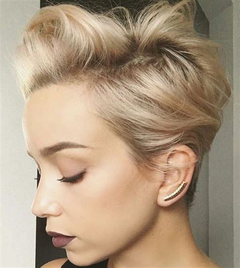 Strawberry Blonde Pixie Undercut Google Search Short Hair With
